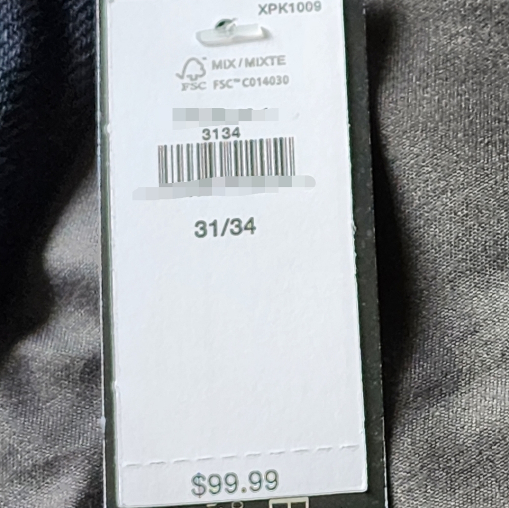 NWT BR 31X34 Men's Denim Jeans - Picture 3 of 4